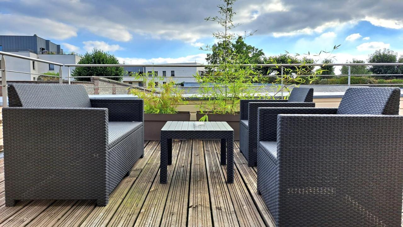 Le Canyon Rouen Centre By Myfrenchpat Terrasse & Parking Luaran gambar